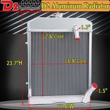 C5NN8005 Radiator For Ford New Holland NAA Jubilee 500 600 700 501 800 900
