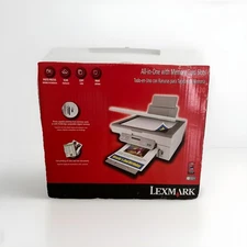 New In Box - Inkjet Printer Lexmark X3430 All-in-one In With Memory Card Slots
