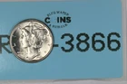 1944 BU 10C MERCURY HEAD SILVER DIME Early US Type RAW-3866
