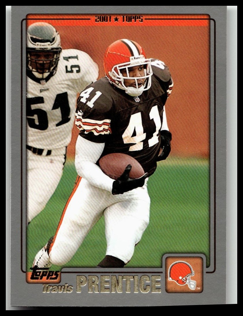 2001 Topps #63 Travis Prentice Cleveland Browns