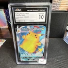 Pokemon Surfing Pikachu VMAX 009/025 Celebrations EN Holo 2021 CGC 10