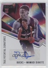2020-21 Panini Recon True Potential Signatures Mamadi Diakite #TPS-MMD Auto w6f