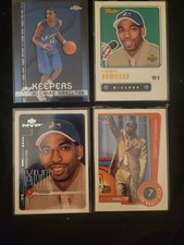 Richard Hamilton 4 Card RC Lot Upper Deck Chrome Topps Wizards