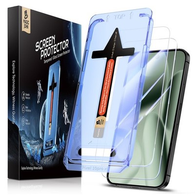 Magic John 2er Pack für Google Pixel 10 Pro XL Displayschutzfolie, HD Klar