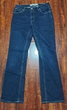 Vtg Gap Sz 6 Long and Lean Stretch Dark Wash Indigo Denim Bootcut Jeans Y2K
