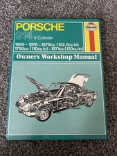 Porche 914 4 Cylinder Owners Workshop Manual 1969-1976 Hayes Hardback