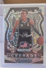 2020-21 Panini Prizm Draft Picks - Crusade R.J. Hampton #93 Fast Break Prizm A27