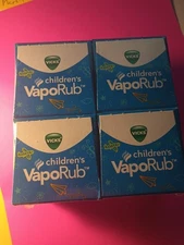 4PK Vicks VapoRub Cough Suppressant Ointment ~ 1.76 OZ EACH