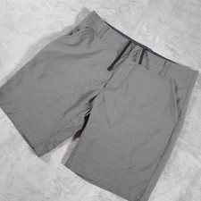 Kuhl Shift Amphibia Shorts Mens 36 Grey Hiking Drawstring Hybrid 9.5” Inseam