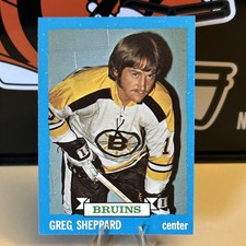 Gregg Sheppard 1973 Topps #8  Hockey Card