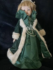Vintage porcelain doll from the Christina Collection 16 In