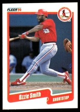 Ozzie Smith 1990 Fleer #260 Cardinals MLB READ FREE SHIPPING AutographDen