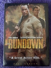 Rundown DVD 2004 Full Screen, New Sealed The Rock New Sealed