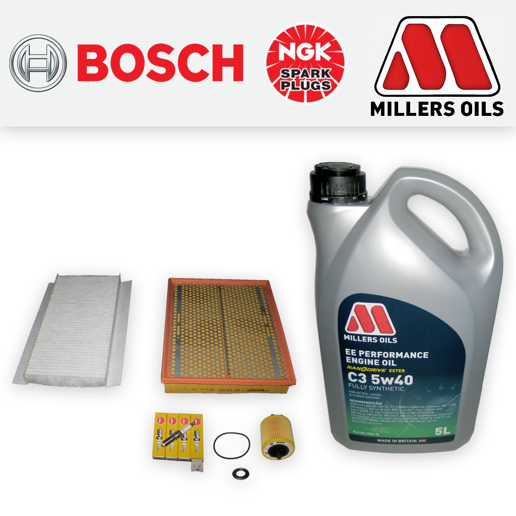 SERVICE KIT for VAUXHALL VECTRA C 2.2 16V Z22SE OIL AIR CABIN FILTERS PLUGS +OIL