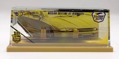 OHNE AUTO HOT WHEELS 1:64 ACRYL CASE VINTAGE RACING NISSAN SKYLINE GT-R