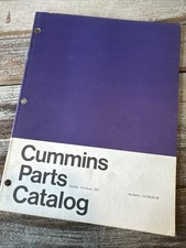 Cummins Parts Catalog Formula 230 Ffc Book Manual Guide Diesel Engine Oem Shop