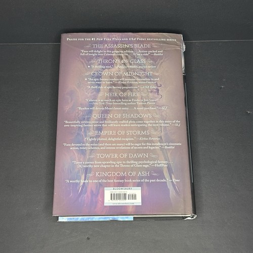 Throne of Glass von Sarah J Maas Original Cover ERSTAUSGABE SECHZEHNTER DRUCK OOP - Bild 3 von 14