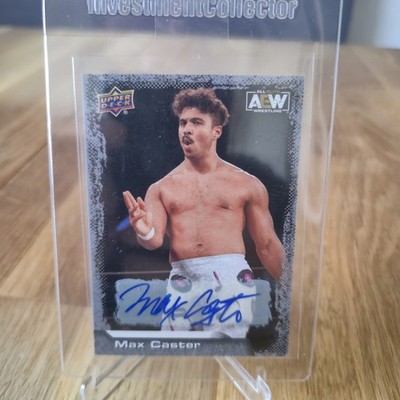 2022 AEW Upper Deck Max Caster Autograph Base