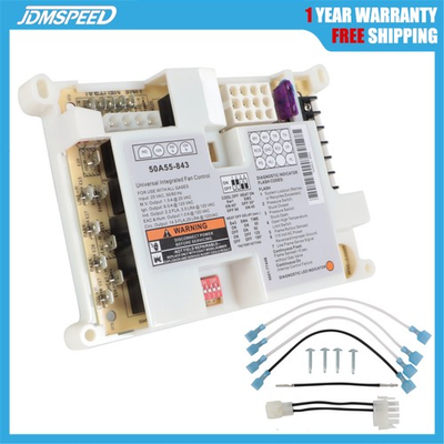 #ad #ad 50A55 843 Furnace Control Circuit Board Replacement For White Rodgers New $60.97