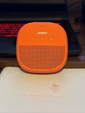 Bose SoundLink Micro Bluetooth Speaker Bright Orange Waterproof Travel Camp