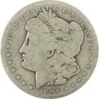 1904 S Morgan Dollar AG About Good Silver $1 Coin SKU:I19777