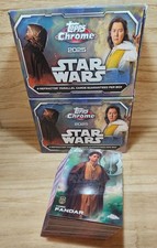 2025 Topps Chrome Star Wars Base Cards - You Pick - Complete Your Set.
