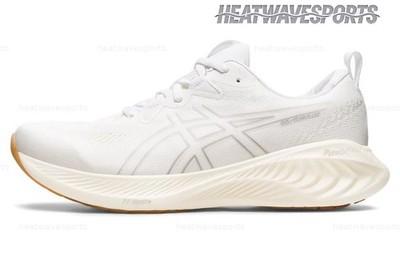 Asics Gel Cumulus 25 'White Gum' 1011B621-102 Men New Sizes