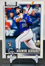 2026 Topps Baseball Warming Bernabel #55 RC Colorado Rockies