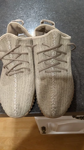Scarpe da ginnastica Yeezy Boost Adidas Oxford Tan taglia 10 5