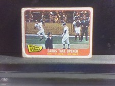 1965 Topps #132 - 1964 World Series Cards Take Opener VG Condition