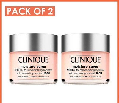 Clinique Moisture Surge 100H Auto-Replenishing Hydrator 125ml/4.2oz   Pack of 2
