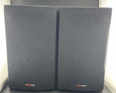 Polk Audio T15 Home Theater Bookshelf Speakers Black Pair (read Desc.)