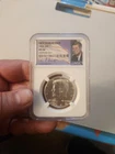 1964  Silver Kennedy Half Dollar MS64 NGC (PORTRAIT HOLDER) First Year Of Issue