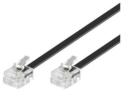 MicroConnect MPK182 ModularCable RJ11 6P/4C 2m
