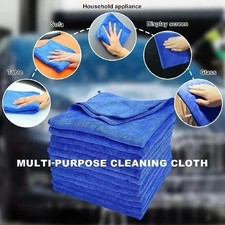 Microfiber Cleaning Cloth Set of Towel Rag Car Polishing Detailing No-Scratch