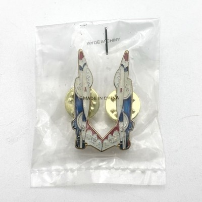 Jet Fighters Plane Mirror Formation Pin Brand New