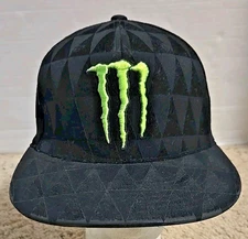 Youth Flexfit Monster Energy One Industries Black Hat Cap