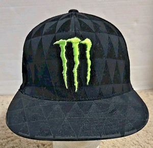 Youth Flexfit Monster Energy One Industries Black Hat Cap