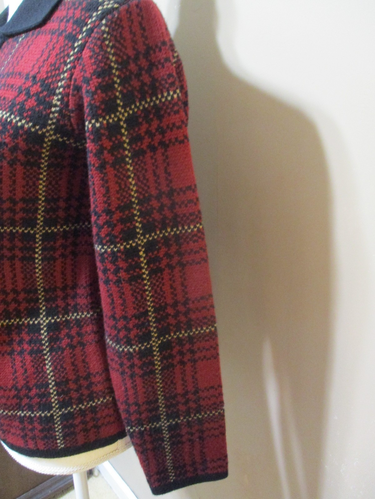 Classic Elements ~ Small Petite ~Full Zip ~Red/Bl… - image 4