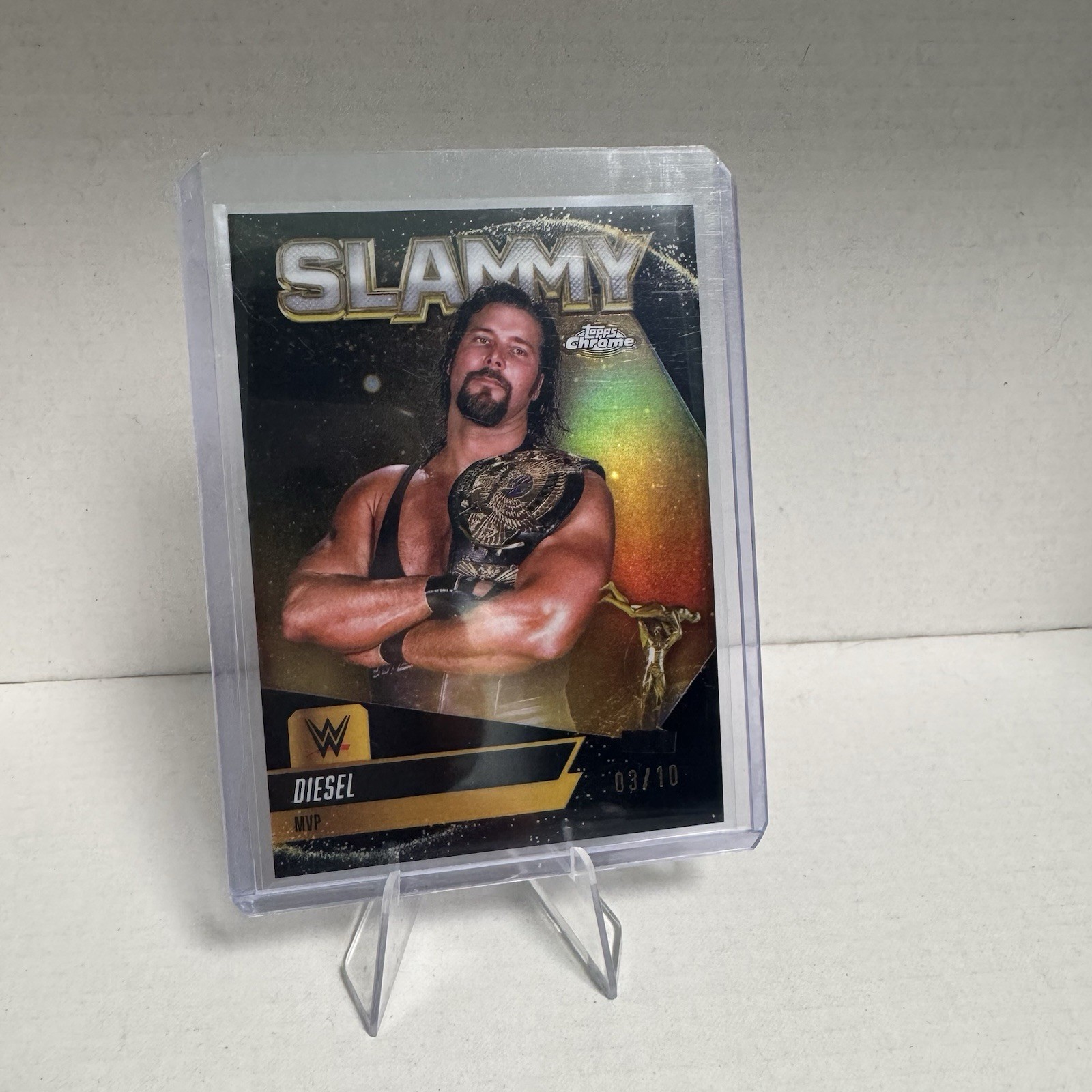 DIESEL SLAMMY #3 /10 WWE TOPPS CHROME 2025