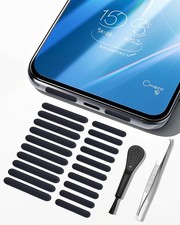 Mobile Phone Dustproof Net Stickers Speaker Mesh Anti Dust Proof Black