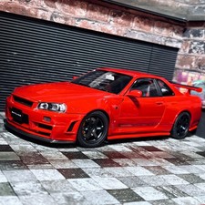 Limited to 399 units 1/18 Motor Helix Nissan Skyline GT-R R34
