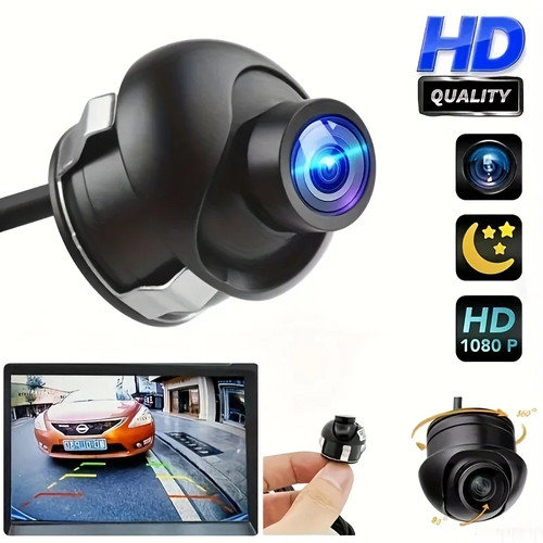360° HD Rearview Camera with Night Vision for Pickup,Camper,Tractor,Van,Truck,RV - Picture 7 of 12