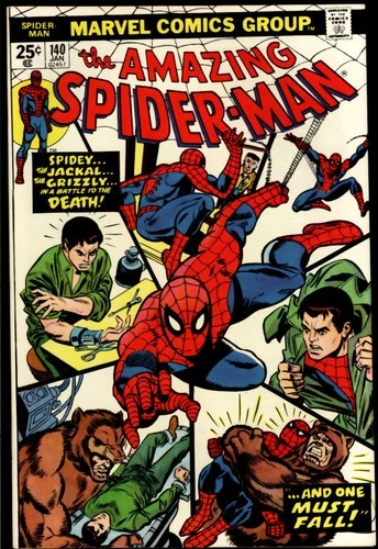 Amazing Spider-Man #140 Marvel 1974 (VF+) 1st App. of Gloria Grant L@@K!