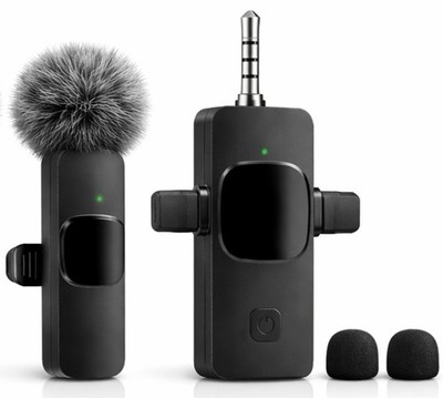 Wireless Lavalier Microphone 3 In 1 mit Schutzkappen  für  Steckkontakte