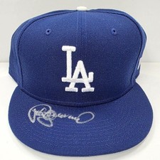 Pedro Guerrero autograph signed New Era Los Angeles Dodgers Hat ~ Beckett BAS