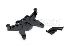 Tamiya Fire Dragon/ Terra Scorcher Aluminium Rear Shock Tower (Black)