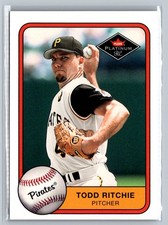 2001 Fleer Platinum #364 Todd Ritchie MLB Pittsburgh Pirates