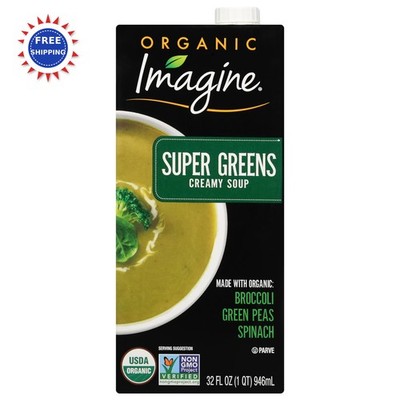 Soup 32 Fl Oz Organic Creamy Super Greens Imagine