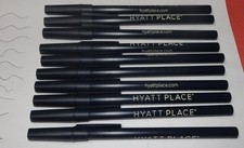LOT OF 10 = HAYATT PLACE advertising stick pen = Black Ink pens